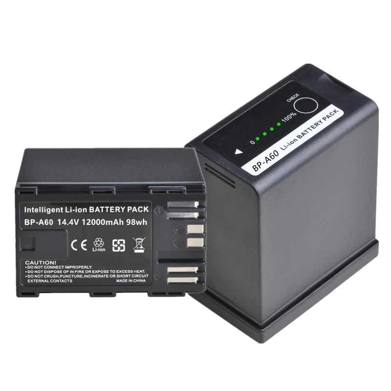 Digital Camera Battery 14.4v 12000mAh BP-A60 Battery Applicable To Canon BP-A60 BP-A30 EOS C200 EOS S200B EOS C220B