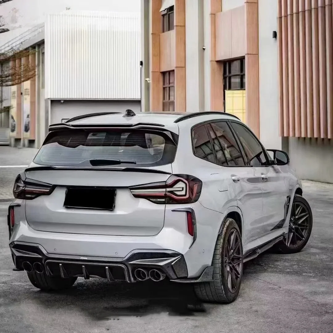 High Quality Car Spoiler Suitable for X3M F97 SQ Style Dry Carbon Fiber Wing Spoiler 2