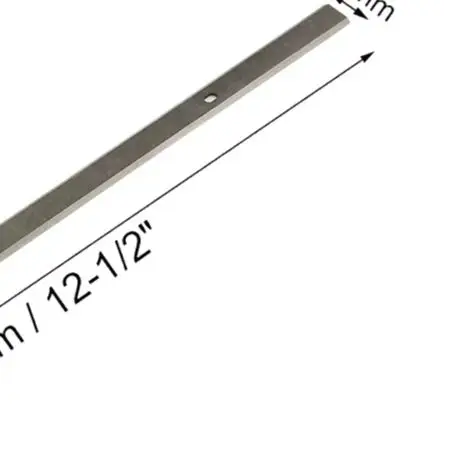 2Pcs 12-1/2 Inch HSS Double For Edge Planer Knives Replacement For Blades For For Triton TPT125 TP305 TP400LS 22-560 22-565 Tool