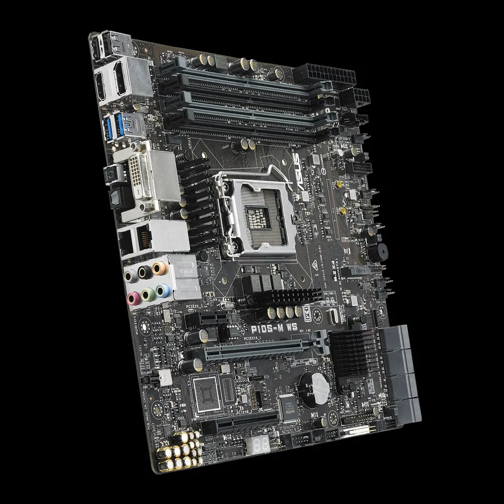  ASUS P10S-M WS Motherboard LGA1151 Intel C232 Chipset support  E3-1200 v6 E3-1200 v5 cpu DDR4 16GB USB 3.1 U ATX 2xM.2