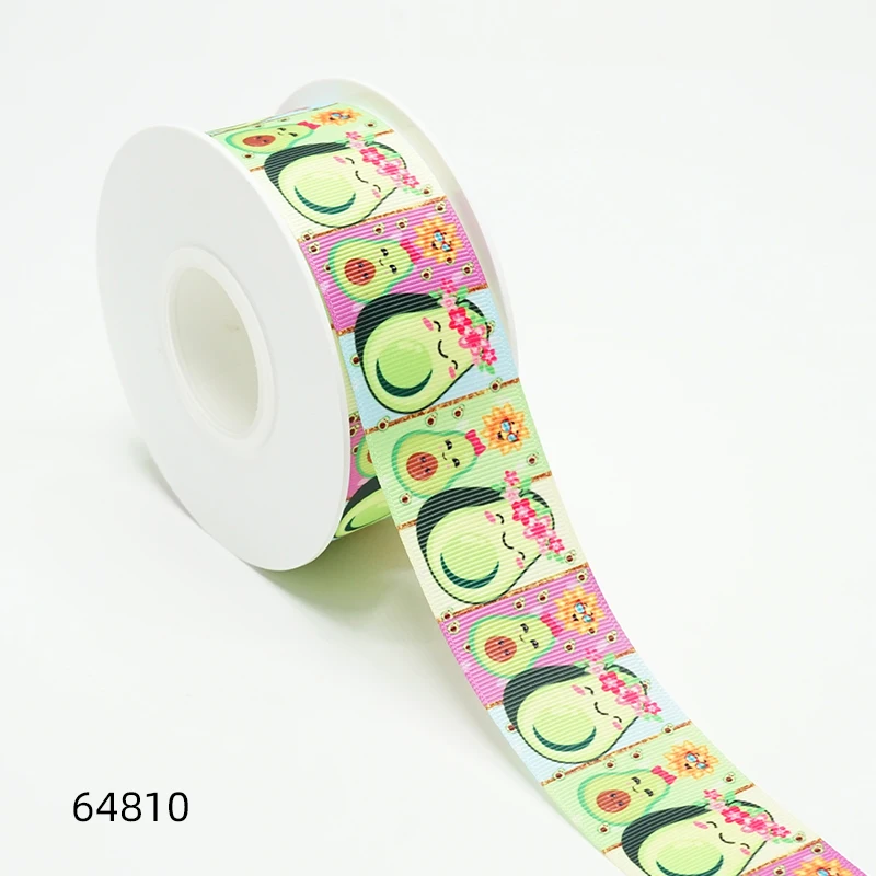 5 Yards Summer Fruit Watermelon Printed Grosgrain Satin Ribbons For Bows DIY Craft Decoration Packaging Supplies. 63407