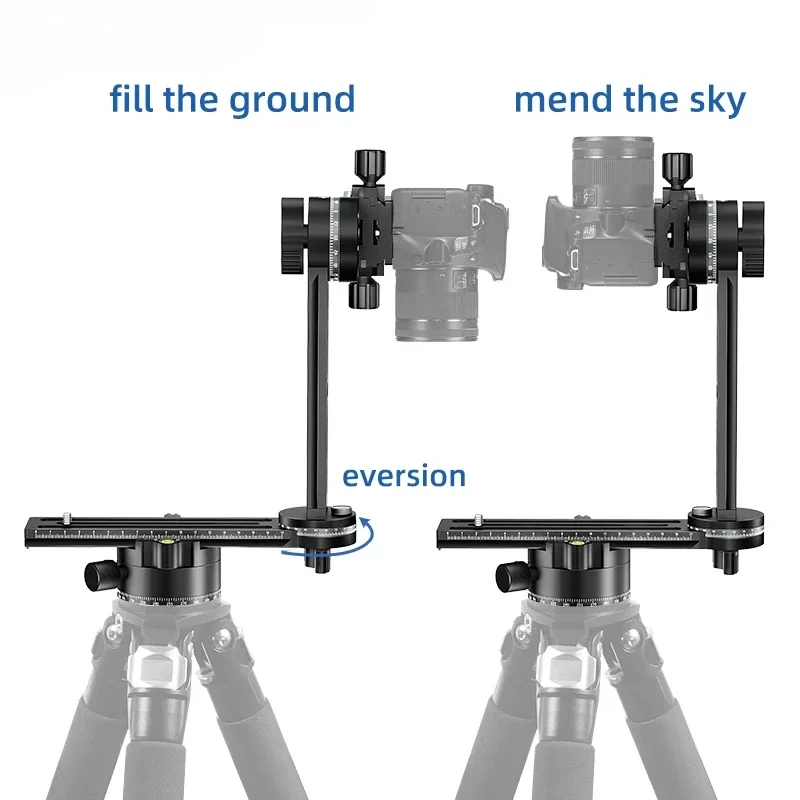 SZPowerwin 720°  Panoramic Tripod Head Professional Equipment Starry Sky Shooting Max load 10 kg For  ARCA SWISS Compatible