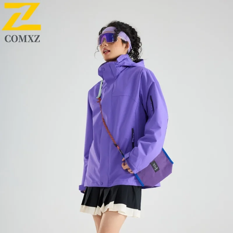 

COMXZ Mens Rainproof Coat Warm New 3 in 1 Outdoor Fly Fishing Travel Coat Climbing Windproof Waterproof Wear Resistant Outerwear