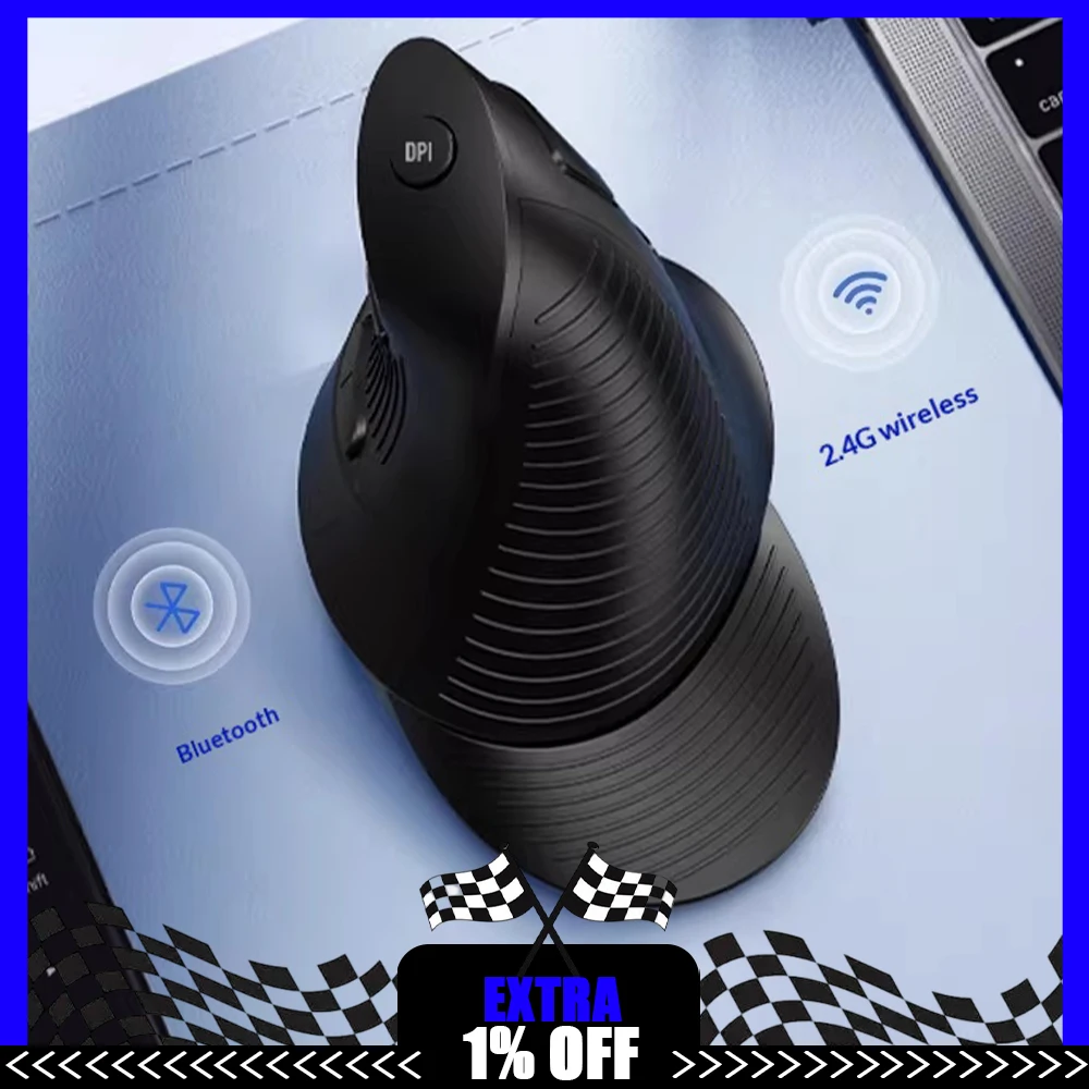 

Беспроводная офисная мышь DeLUX M618 с двумя режимами подключения, 4 уровнями DPI, легкая, нескользящая, бесшумная, для ПК, аксессуары, подарки