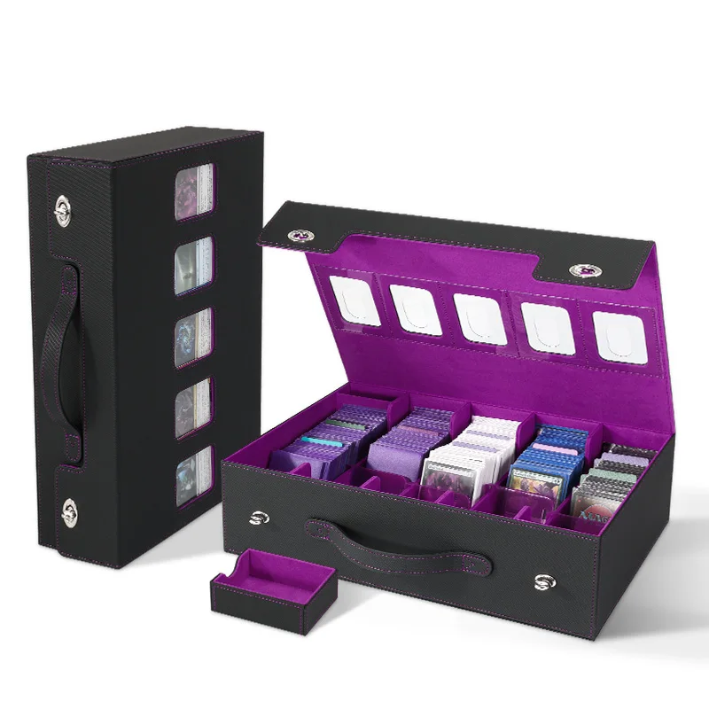 caja-de-almacenamiento-para-tarjetas-coleccionables-con-ventana-de-exhibicion-capacidad-para-3900-tarjetas-con-fundas-con-bandeja-para-dados-y-soportes-magneticos-caja-de-tarjetas-de-cuero-pu
