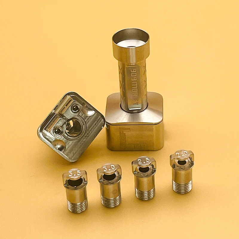 DSX 909 Modify Xtra RBA из нержавеющей стали/прозрачного ПК chambe для Boro или dotAIO V1 V2 со штифтами воздушного потока 2,0/2,5/3,0/3,5/4,0 мм