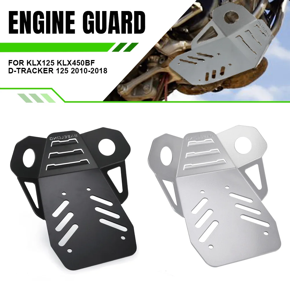

Шасси мотоцикла под защитной пластиной, защитная крышка для живота, защитная крышка для Kawasaki KLX125 KLX450BF D-TRACKER 125 2010-2018 KLX-125
