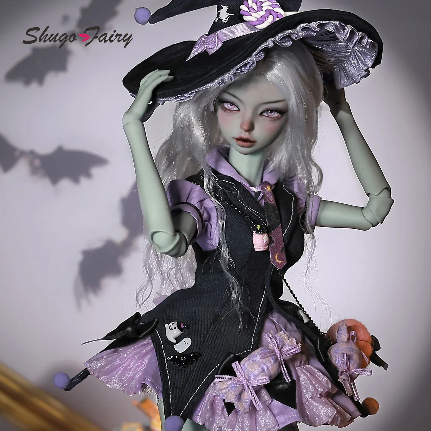 ShugaFairy Bertha 1/4 Bjd Doll Bariy Big Chest Halloween Troublemaker Candies Costume Fullset Lolita Ball Jointed Dolls