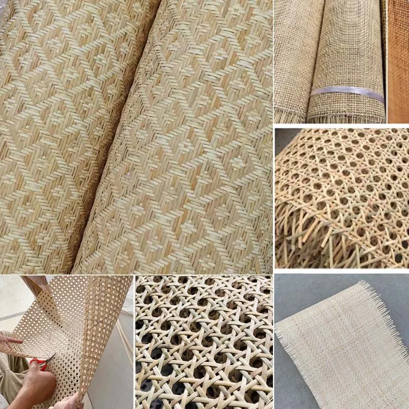 Natural Indonesian Rattan Material Mat Wicker Cane For Repair Home Furniture Chair Table Ceiling Cupboard Screen