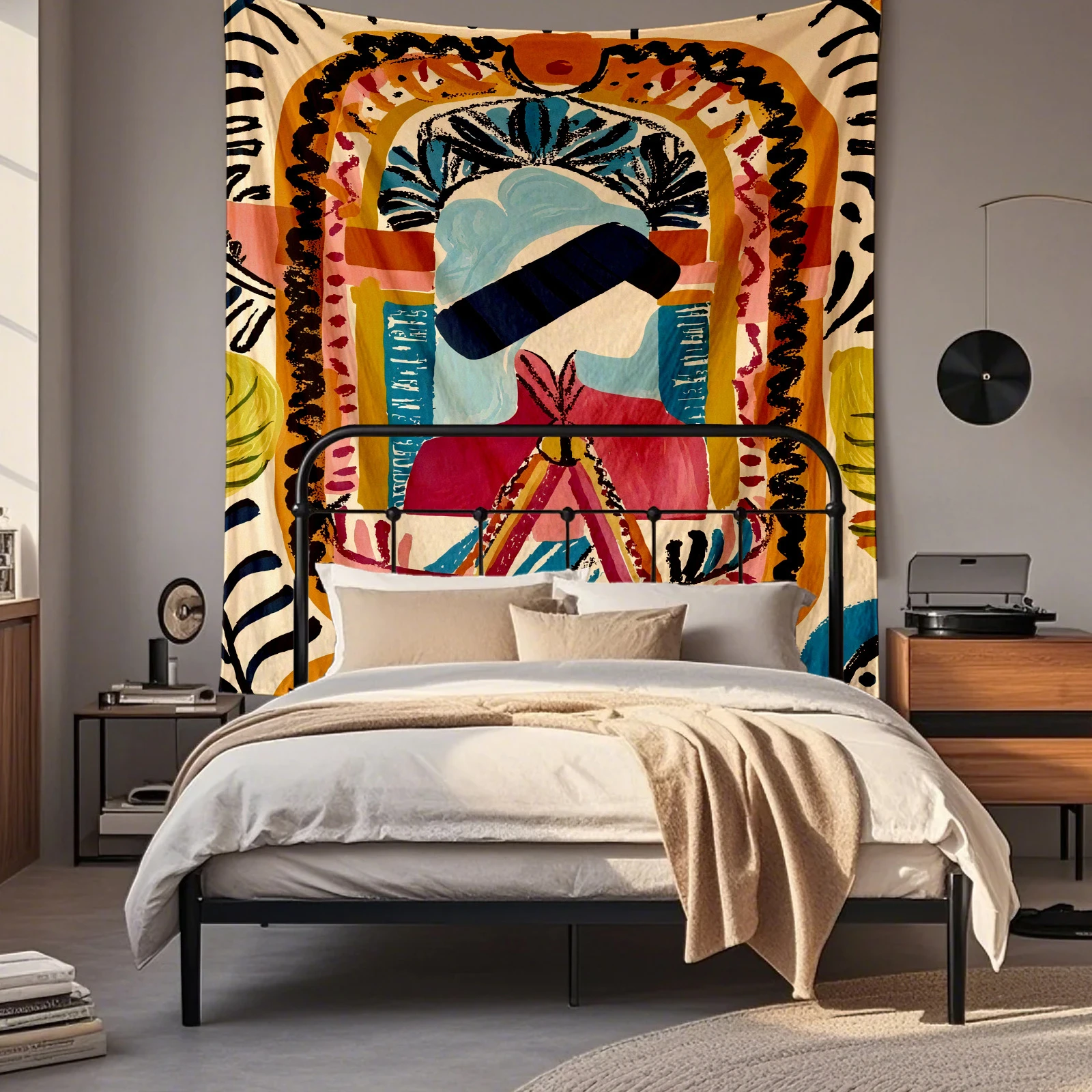 VIKAMA Butterfly & Elephant Tapestry Wall Hanging, 6 Assorted Designs, Wall Art Decor for Bedroom Living Room