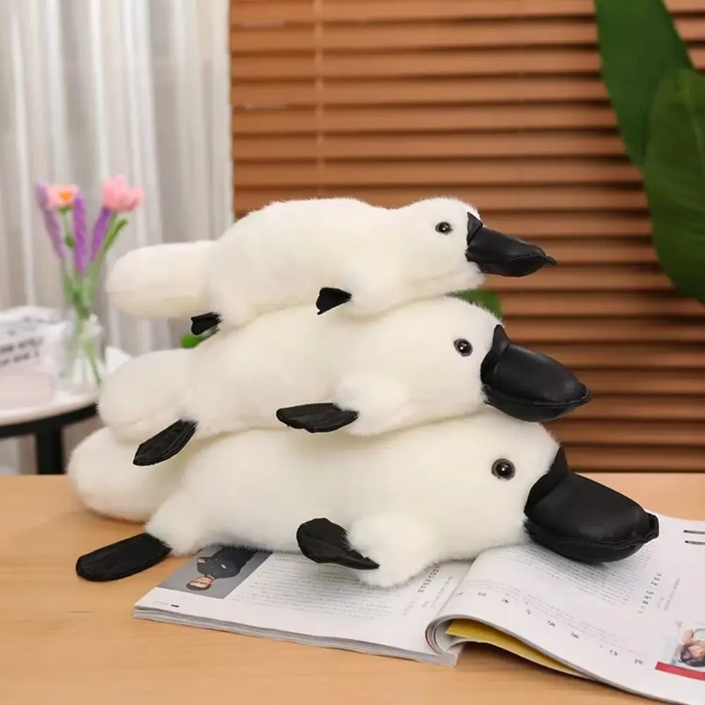 PP Cotton Emulational Platypus Soft Toys Simulation Fluffy Platypus Plush Toys Collection Soft Animal Stuffed Dolls