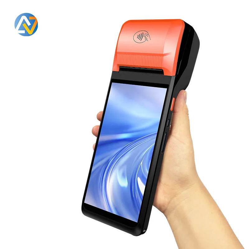 Noryox NB60Pro Pos portátil 6 pulgadas 3 + 32GB Android 14 GMS Mini Nfc Terminal Pos de pago con impresora térmica de 58mm