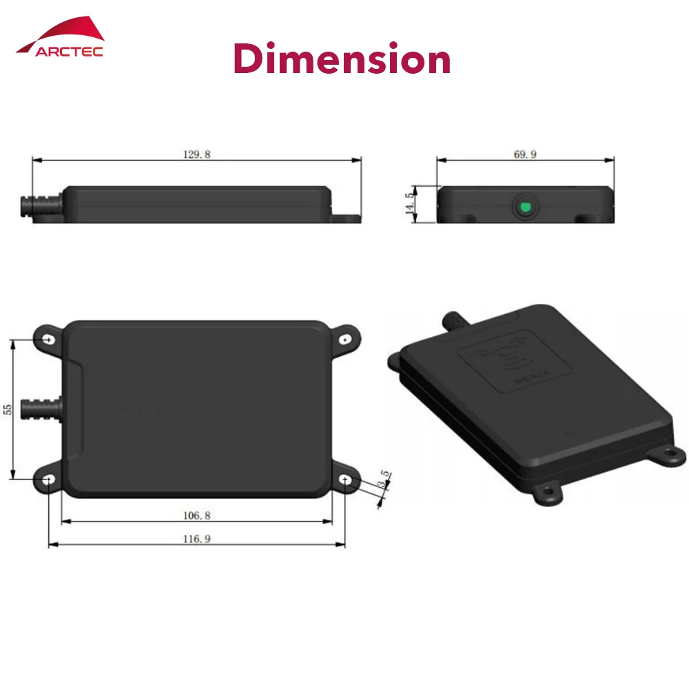 

In stock 24GHz 200m Precision Takeoff and Landing radar for Level All Weather