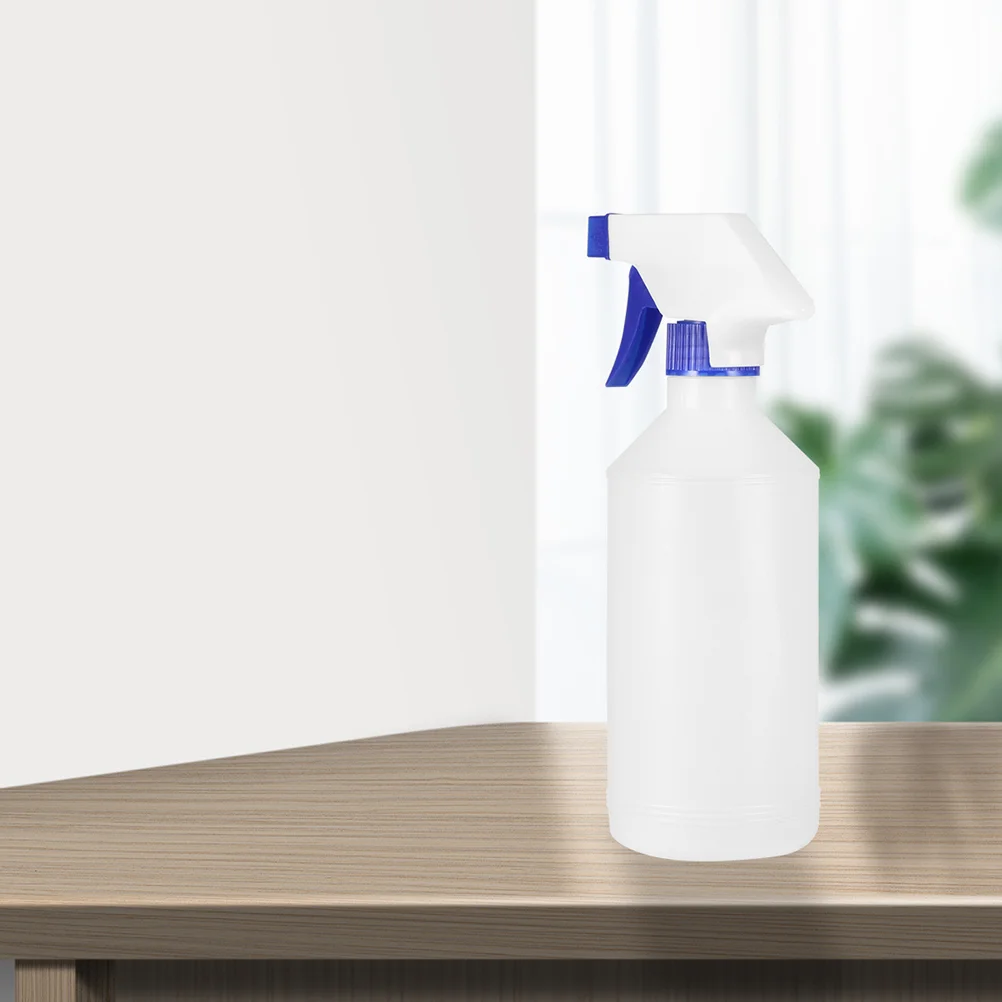 Botellas de spray de limpieza Tehaux, botella de spray de plástico con gatillo, botellas de spray vacías, contenedor transparente recargable, esencial para agua