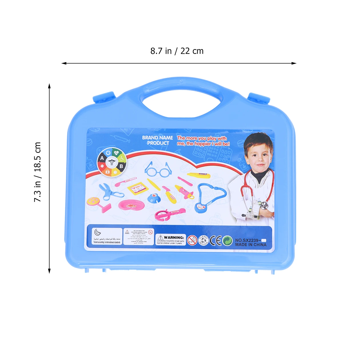 Crianças pequeno médico brinquedo conjunto crianças brinquedo educativo kits fingir jogar brinquedo role play estetoscópio médico brinquedo mala