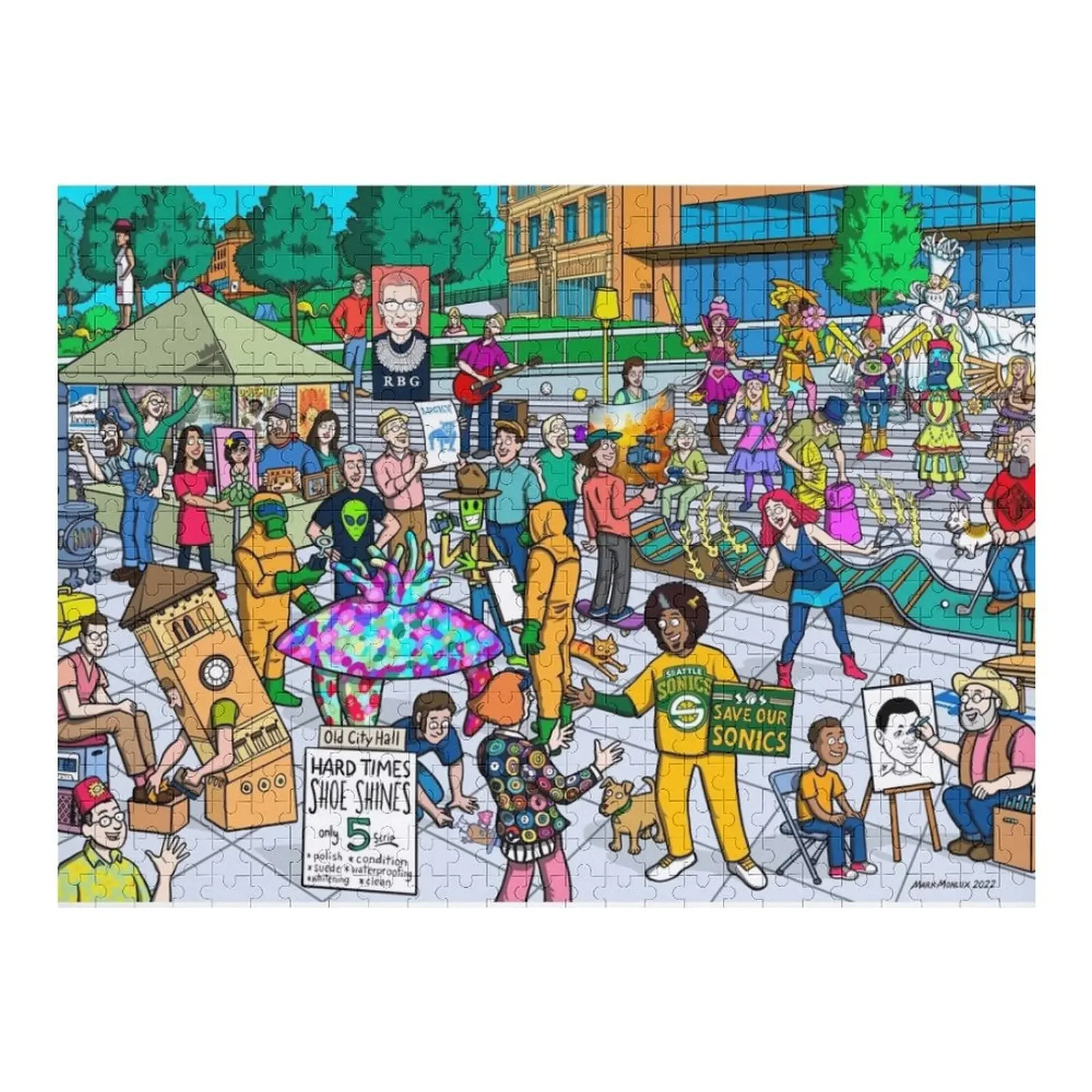 

Puzzling Art Jigsaw Puzzle Custom Wood Toys For Children Custom Child Gift Puzzle