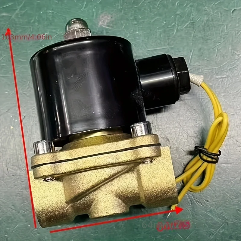 1-piece JunGong Leak-Proof Threaded Heavy Duty - Brass Body (Compatible with 1NPT/EN) Piping, Irrigation, and In
