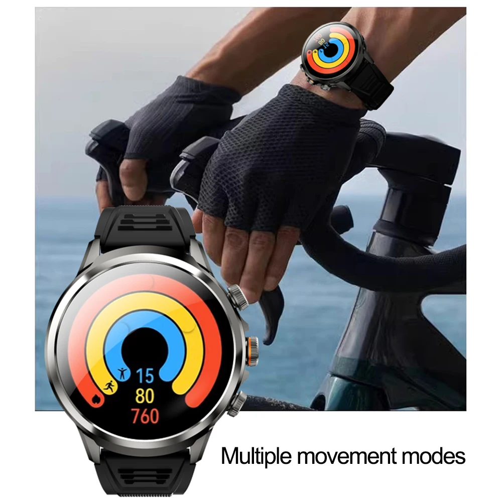 5G/4G شبكة كاملة 8GB + 128GB RAM ساعة ذكية 1.95 بوصة 680*680 شاشة AMOLED 900 واط كاميرا GPS خريطة واي فاي جوجل APPS Smartwatch + صندوق #6