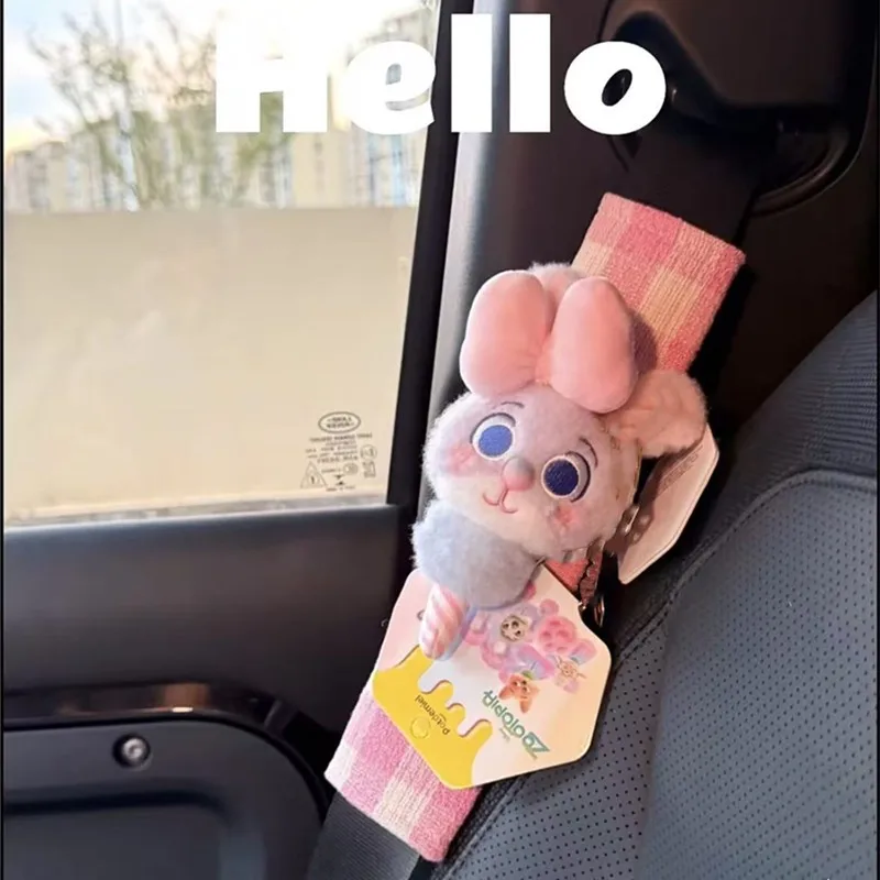 

Leopard Officer Seat Belt Accessories Cute Cartoon Air Outlet Decoration Unique Stylish Seat Belt Accessories Car Ornaments