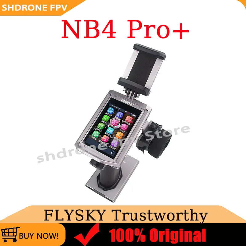 

FLYSKY Noble NB4 Pro+ Remote Control New Generation 18CH Compatible with Gun Control Across All Vehicle Lines for RC Drones