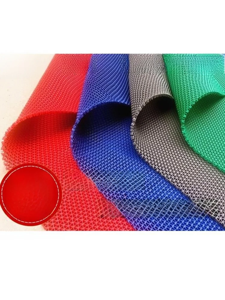 

Batoom Anti-Slip Mat PVC Plastic Hollow id Toilet Floor Pad Home Use Waable Cusizable Non-Slip ower Swimming Pool