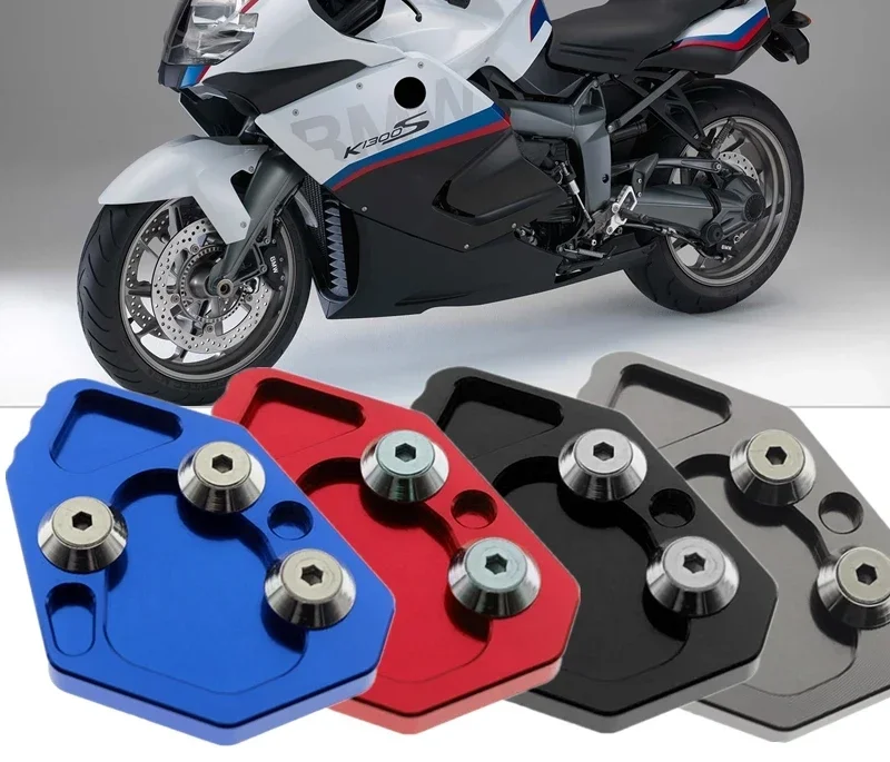 

Для BMW K1200S 2004-2008 K1300S 2009-2017 аксессуары для мотоциклов, подставка, боковая подставка, удлинитель, увеличитель, Pad K1200 S