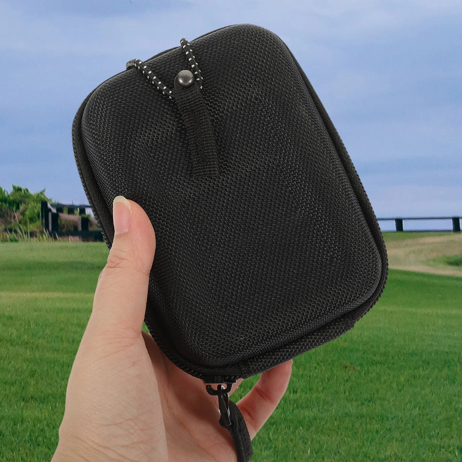

Premium EVA Waterproof Range Case Shockproof Storage Pouch Golf Cart Hook Lightweight Portable Multi-Function for Daily