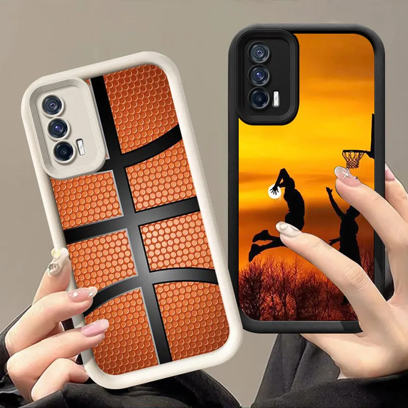 Cool Basketball Backboard Phone Case For VIVO V30 X80 X90 X100 Pro V29E V30E V40 Y75 Y78 Y100 5G Y02 Y17 Y22 Y76 S Y03 Y21 Y27