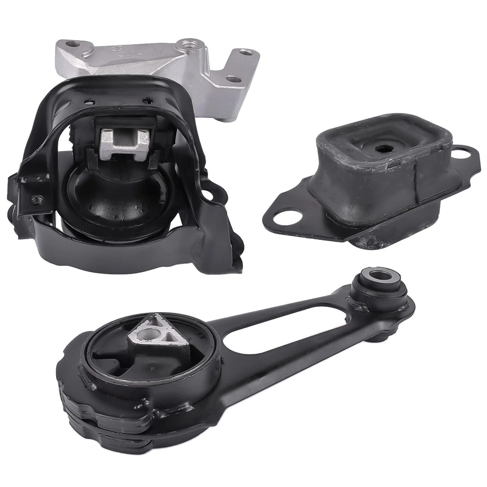 AP02 3Pcs Engine & Trans Mount w/ Bracket for 2012-2019 Nissan Versa/Versa Note 1.6L 112101HS0A 113601HC0B