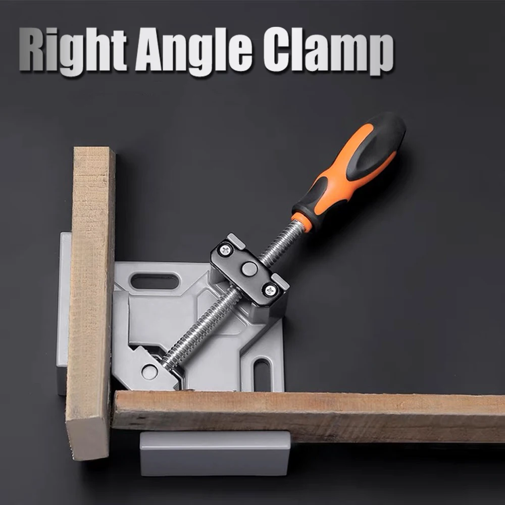 Corner Right Angle Vice Clamps Metal Welding 90 Degree Woodworking Photo Furniture Frame Clip Folder Joinery Clamping Tool