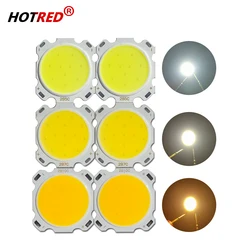 1-100pcs 28mm High Power LED Bead 20mm COB 3W/5W/7W/10W/12W/15W White 6500K 3000K Bulb Chip Spot/Downlight Diode Lamp DIY kit