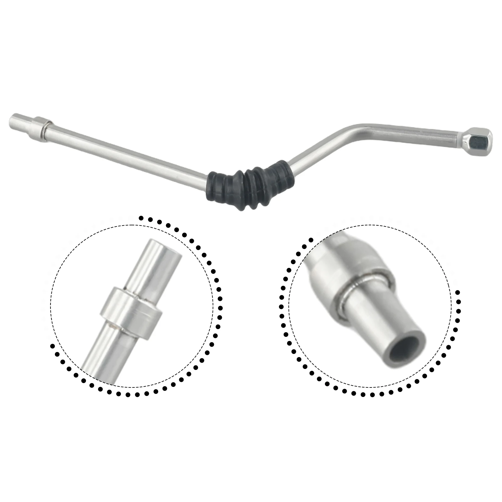 

Enhanced Performance Coffee Machine Anti Scorch Rubber Elbow Arms Stainless Steel Inch Stainless Steel Fitting