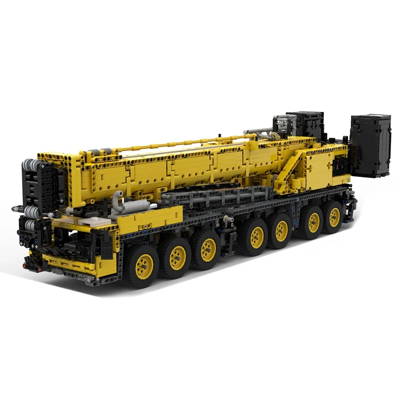 4985pcsMOC Grove GMK7550 [Control+] 1:22 Schaalmodel van Themobile Crane. Bouwstenen DIY Jongen Speelgoed Cadeau CollectieSerie Cadeau