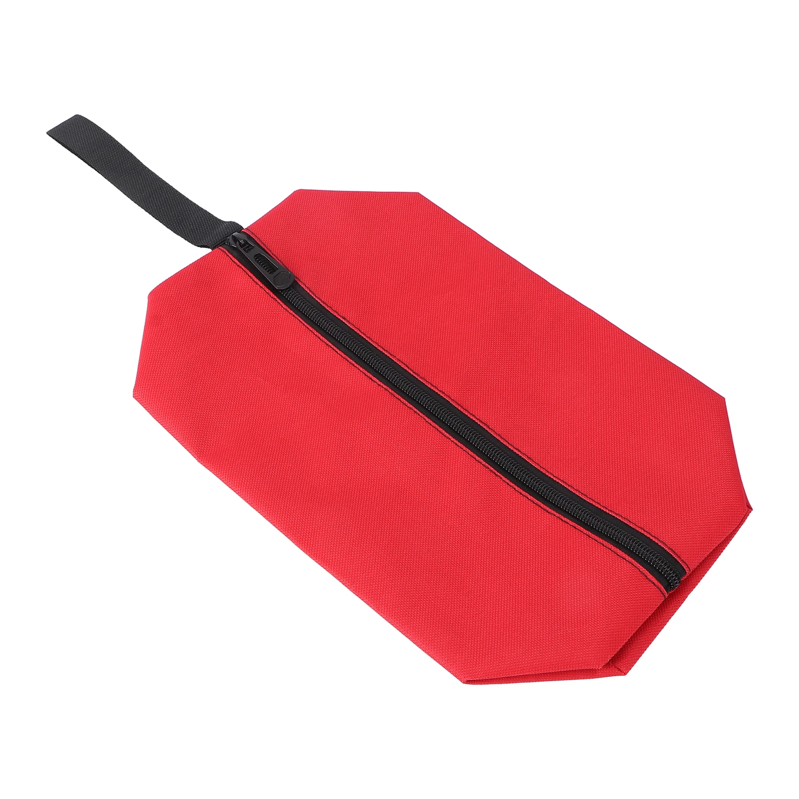 

1pc Foldable Waterproof Oxford Cloth Large Capacity Storage Pouch Large Capacity Tools Bag Durable Tools Pocket Zipper Bag