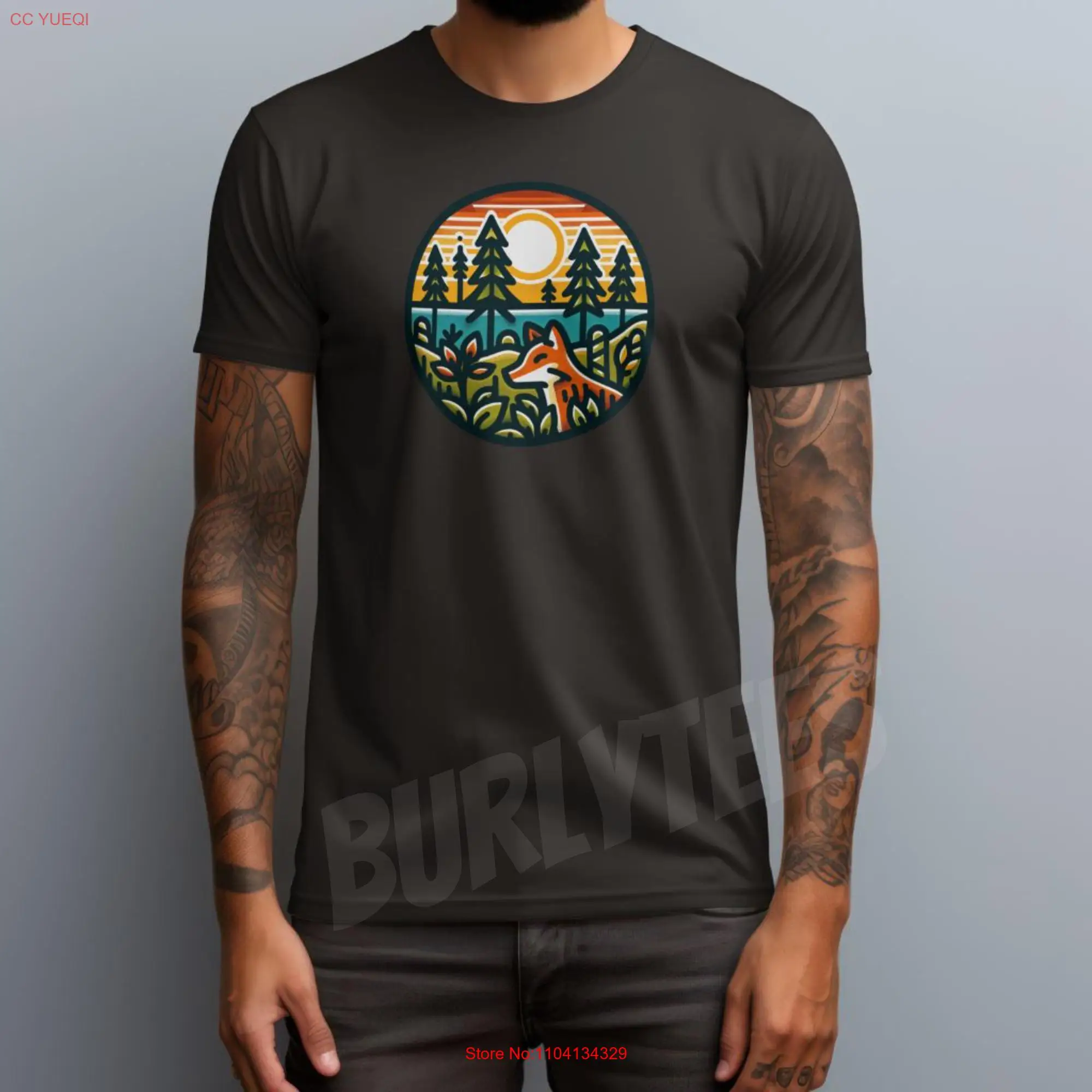 

Wilderness T Shirt Discover the Wild with This Perfect for Hikers long or short sleeves