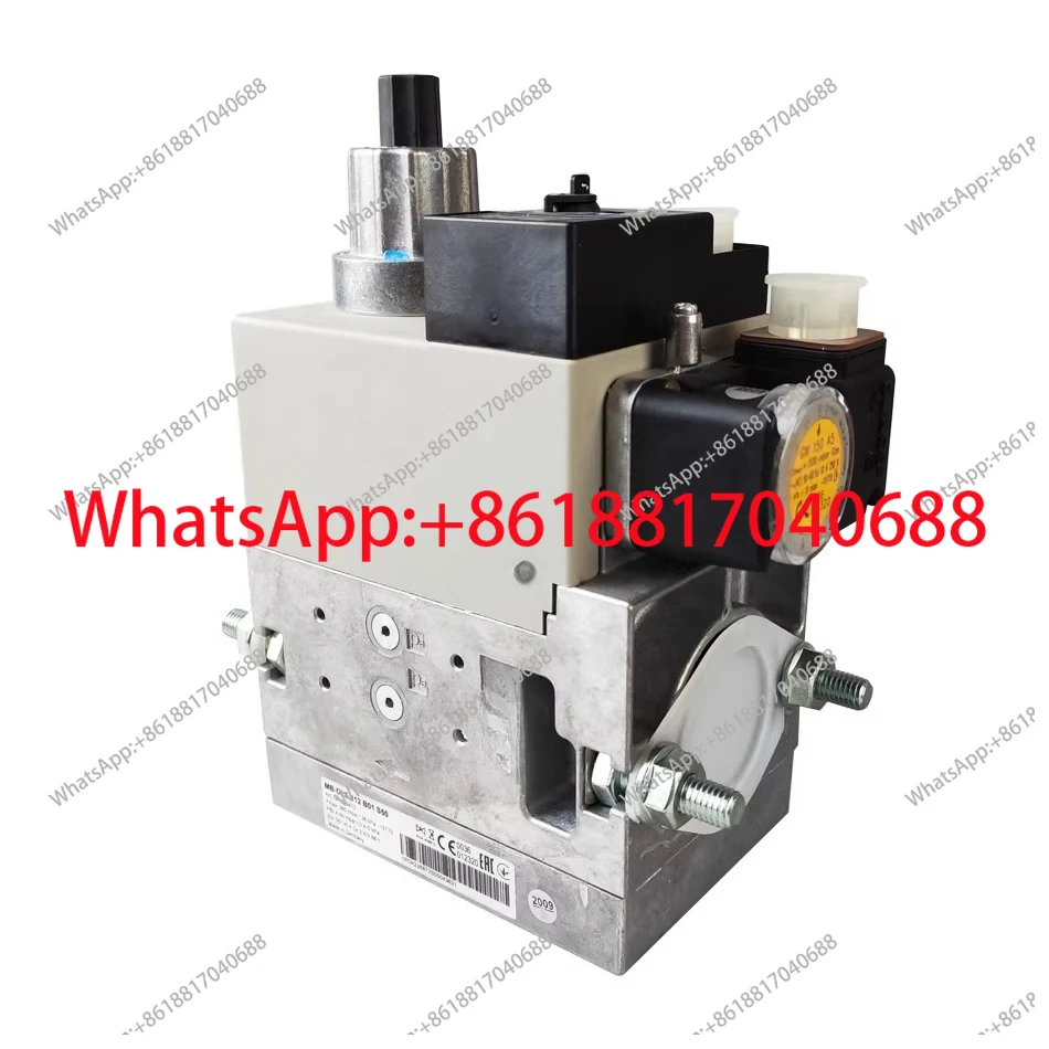 Burner valve group MB-DLE 405 gas solenoid valve adjustment