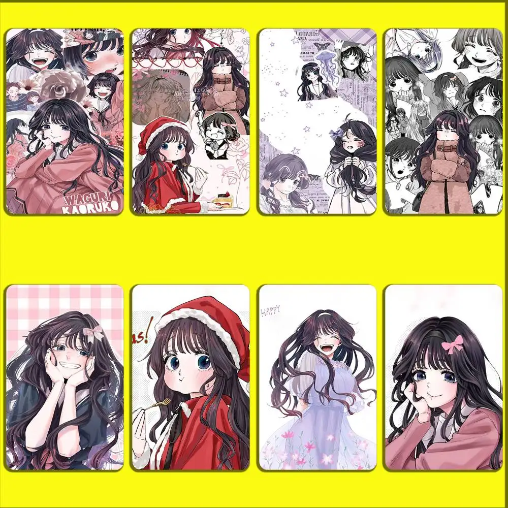 

Kaoru Hana Wa Rin To Saku Card Stickers For Debit Bank Credit Cards Metro Bus Pass Sticker Decoration Cover Skin