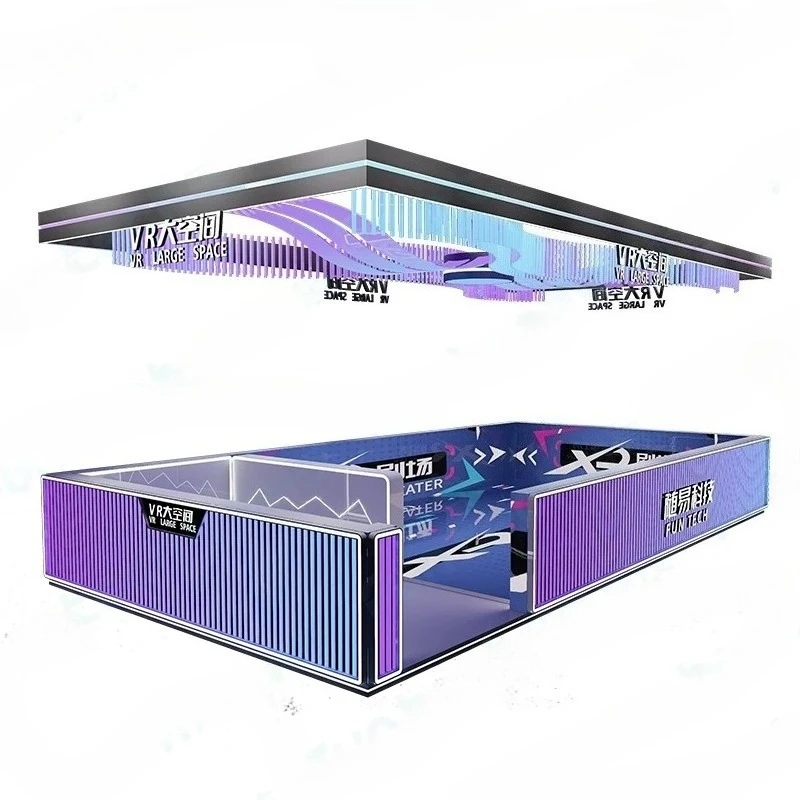 Large Space Free Roaming VR Immersive Somatosensory Secret Realm Simulation Equipment Mall Scenic Spot XR Sports Game Device