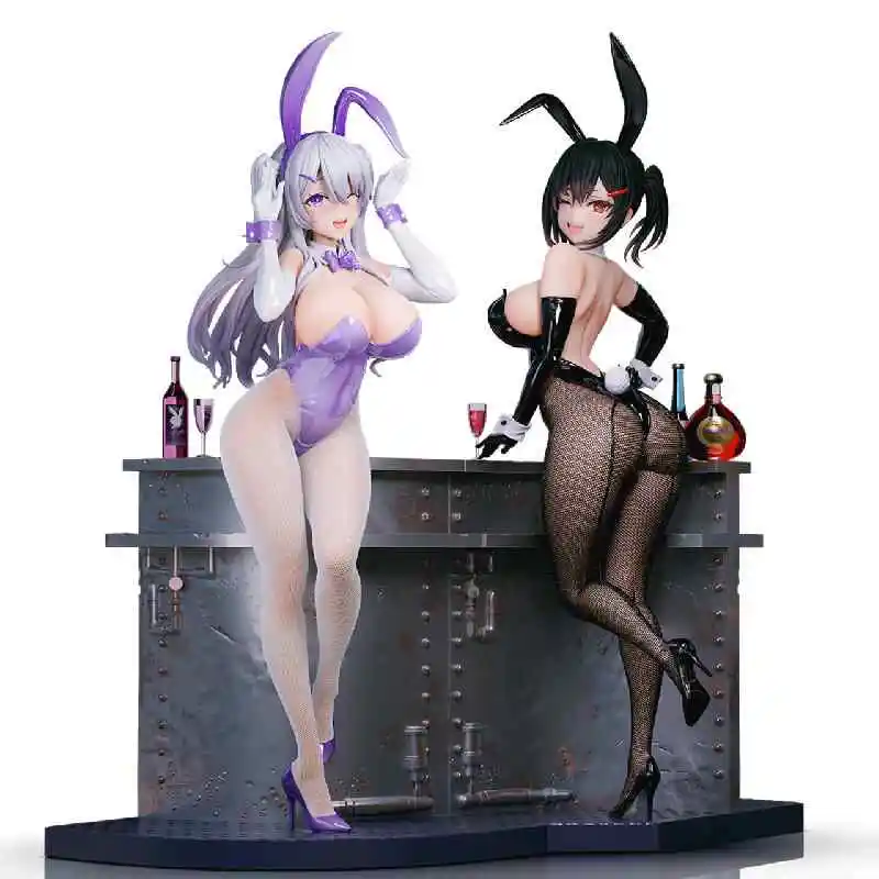

Hot Bearpanda Bunny Girl Asanagi Rin Xiya Temperature Paint & 3d Crystal Eye & Creative Scene Models Classic Anime Birthday Gift
