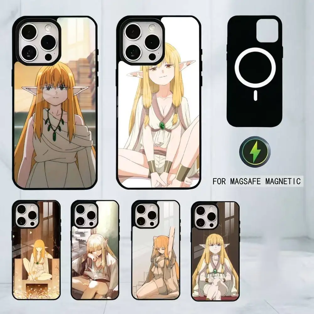 

S Sousou no F Frieren Serie Phone Case For iPhone17,16,15,14,13,12,11 Plus,Pro Magnetic For Magsafe Wireless Charging