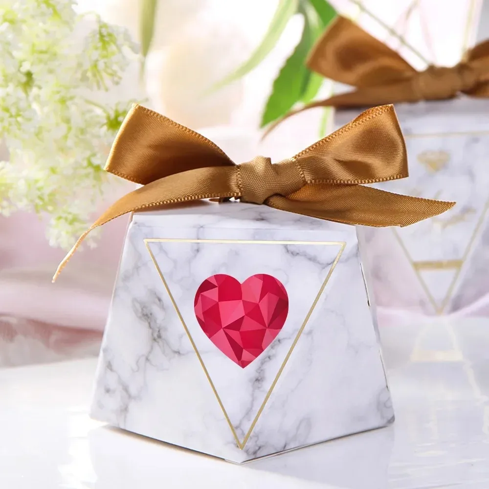 500PcsRomantic Red Heart Stickers 1Inch Love Pattern Self Adhesive Labels Valentine Party Baking Package Envelope Decor Supplies view 5