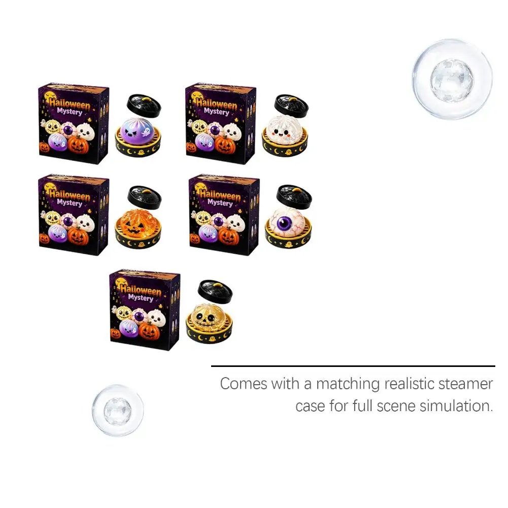 Halloween-Teigtaschen-Quetschspielzeug, Glänzendes Glitzer-Soft-Fidget-Spielzeug, Kürbis-Augapfel-Geister-Stil, Stressabbau-Party-Überraschungsgeschenk – Detail 17