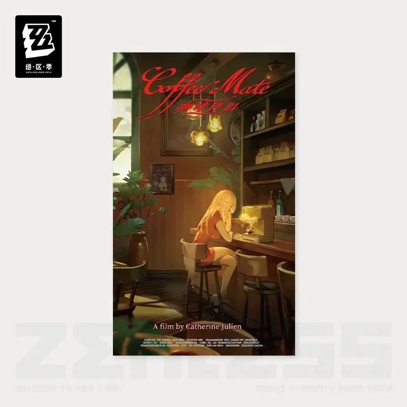 [Genuine] miHoYo Game Zenless Zone Zero RandomPlay Video Tape Series Collecting Poster Second Round Wallpaper Cosplay Xmas Gifts 3