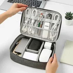 NEW Portable Digital Storage Bag USB Gadget Waterproof Cable Organizer Pouch Electronics Devices Accessories Pack