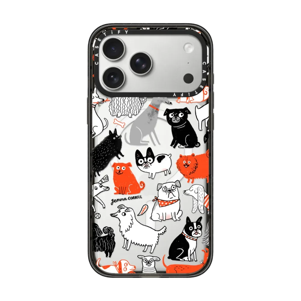 CASETiFY Printed Patterns Sticker Series Magnetic Drop-proof Case for iPhone 17 16 14 15 13 Pro Max Air Plus Protect Cover view 4