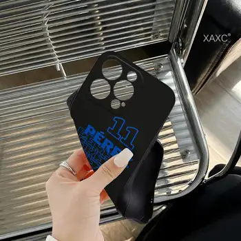 Pouzdro na telefon s číslem 66 F1 Formule 1 pro iPhone 15 14 12 11 13 Pro Max Mini X XR XS 7 8 Max SE 2020 Měkké tmavě kostrované pouzdro na telefon 12 nejlepší prodej Kryt Formule 1 pro iPhone X - №8