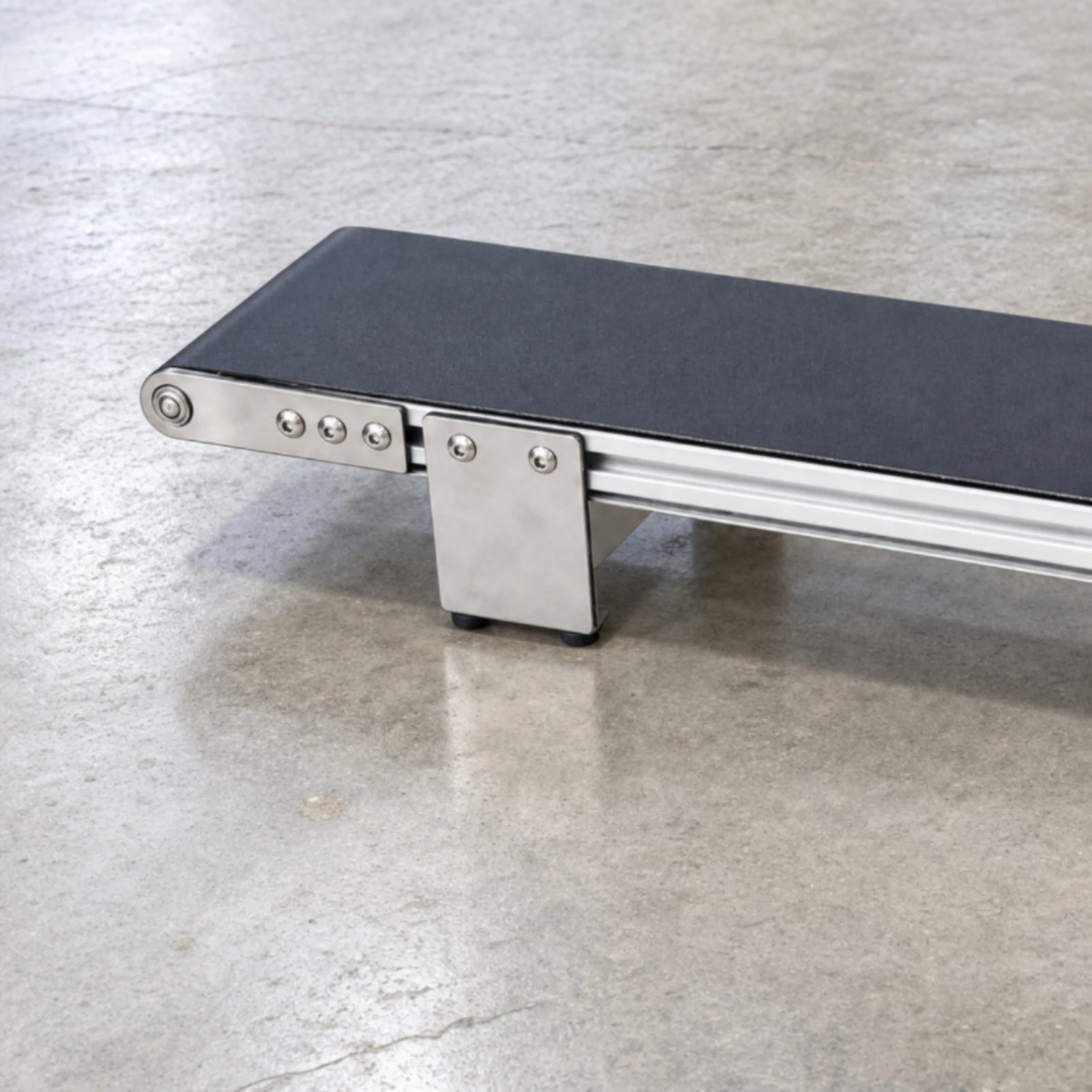 Mini Electric Conveyor Belt with Speed Controller Smooth Operation Tabletop Electric Conveyor Belt Reliable Safe