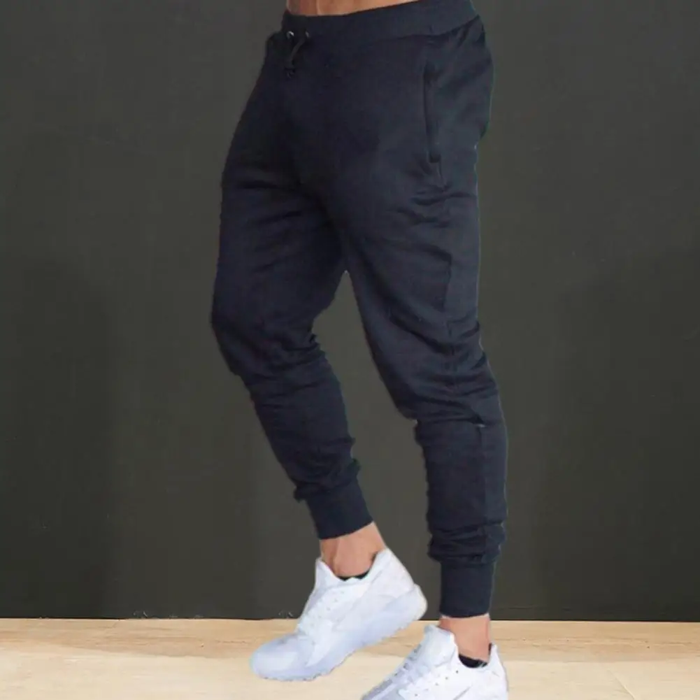 New Jogging Pants Men Sport Sweatpants Running Pants Men Joggers Cotton Trackpants Slim Fit Pants Bodybuilding Trouser