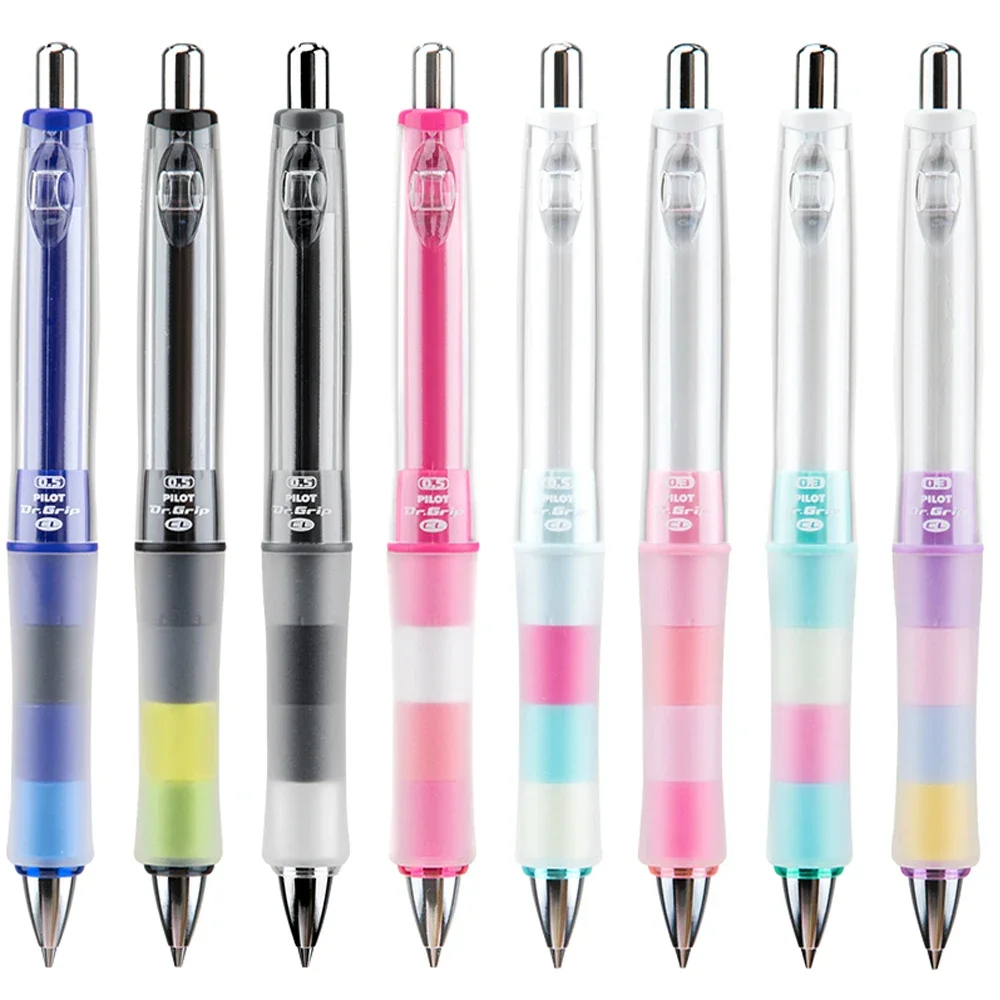 1pcs PILOT HDGCL-50R Shake Music Automatic Pencil 0.5mm PlayBorder Student Writing Continuous Soft Rubber Grip Anti Fatigue