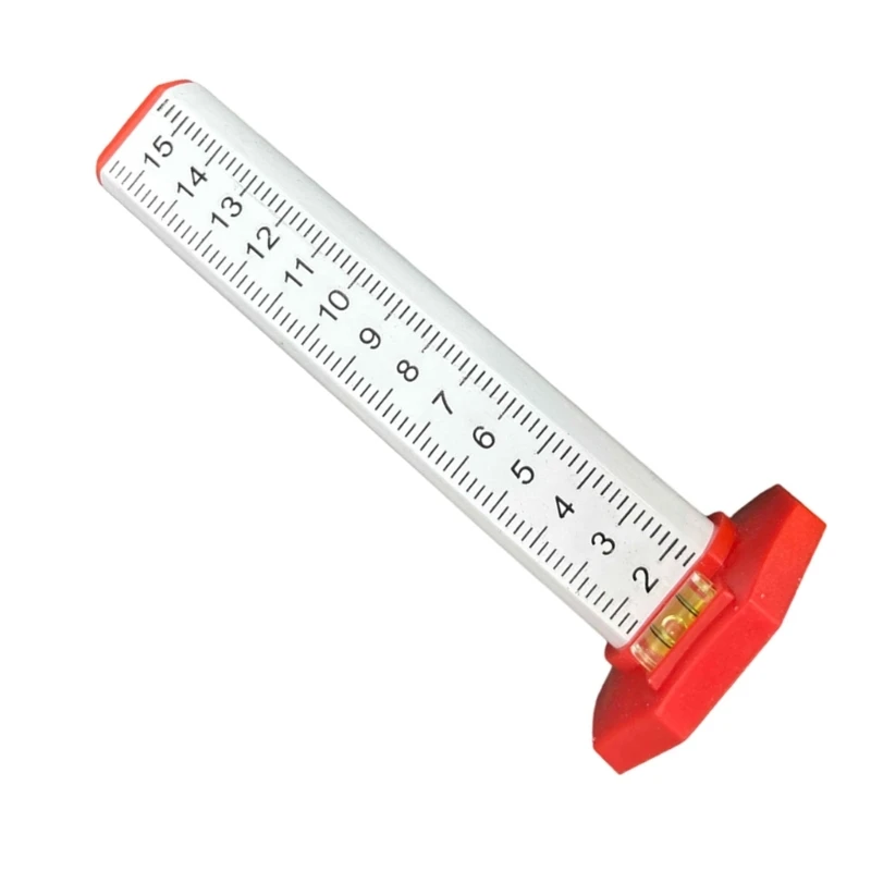 Prácticos indicadores burbuja nivelador techo eficiente nivelador techo aluminio herramienta ligera para precisa